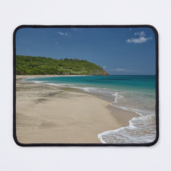 Item preview, Beautiful white soft coral sand beach on the beautiful Caribbean Island of Grenada designed and sold by John Gilham - Landscape Photography.