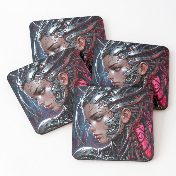 Item preview, The cyborg queen of the future designed and sold by Popvira-Store.
