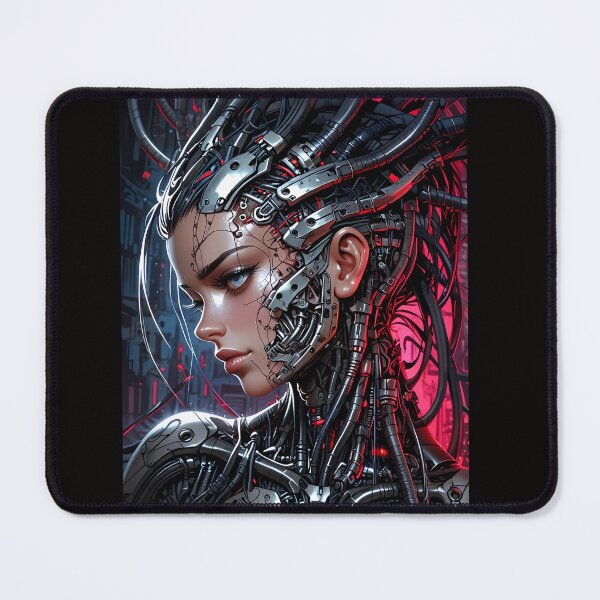 Item preview, The cyborg queen of the future designed and sold by Popvira-Store.