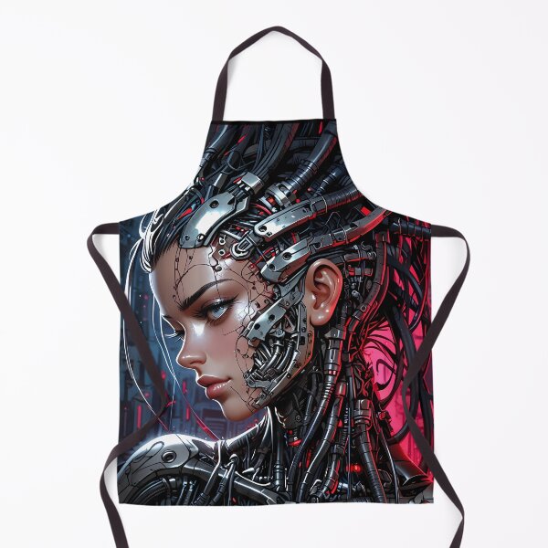 Item preview, The cyborg queen of the future designed and sold by Popvira-Store.