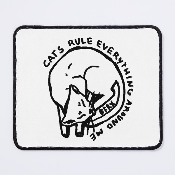Item preview, cats rule everything around me Oversized designed and sold by gregoriohar.