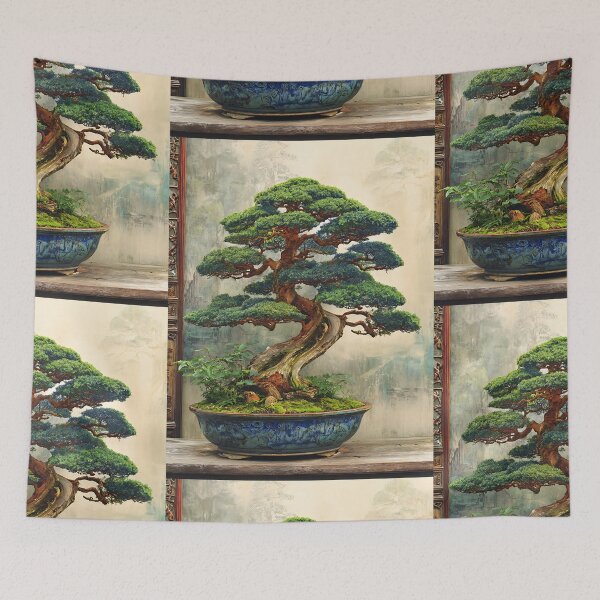 Item preview, Elegant Japanese Bonsai Tree Art designed and sold by bapupa.