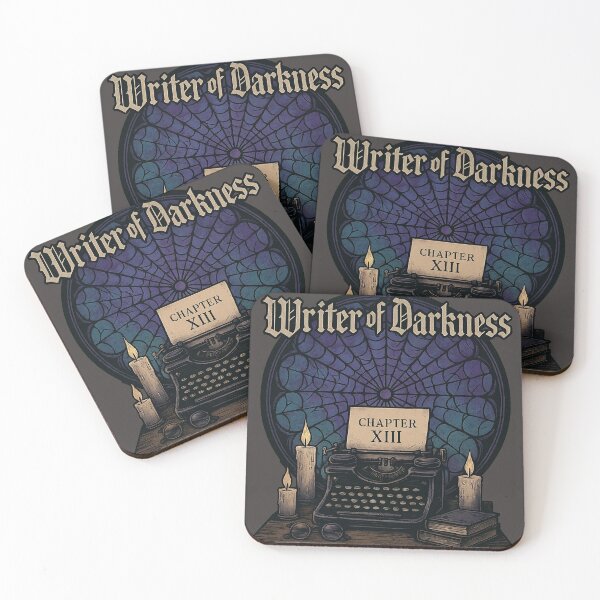 Item preview, Writer of Darkness – Gothic Typewriter Dark Academia designed and sold by DebuggedDressed.