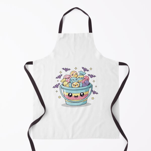 Item preview, Cute Kawaii Halloween Candy Bucket designed and sold by istoriadesign.