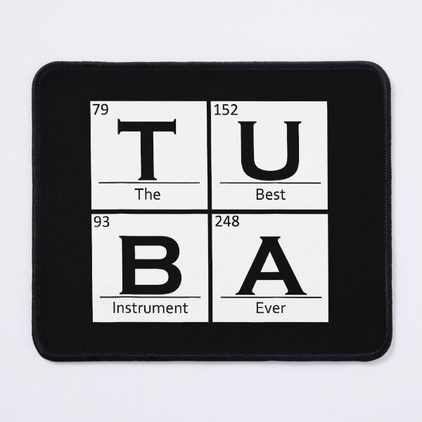 Item preview, Tuba Chemistry Elements Tubist Jazz Music Tuba Player designed and sold by titovtroughk.