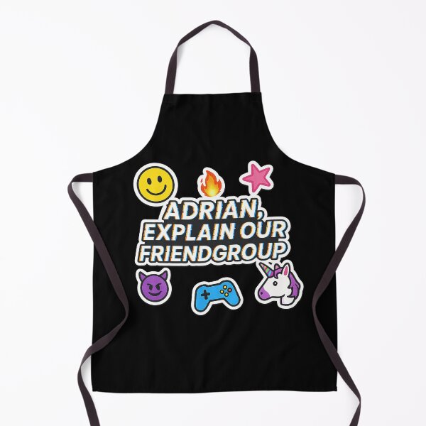 Item preview, Adrian, Explain Our Friendgroup – TikTok Meme Design designed and sold by Bratak.