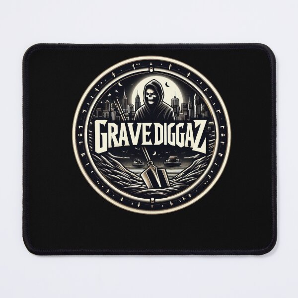 Item preview, Gravediggaz Illustrationlogo designed and sold by gregoriohar.