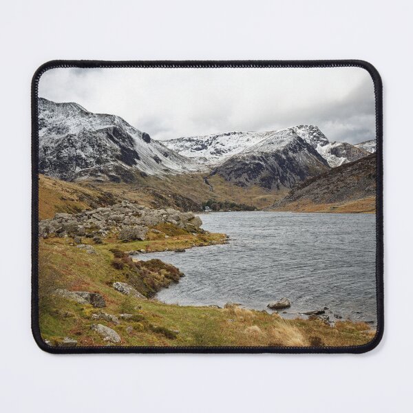 Item preview, Eryri National Park in Snowdonia lake and mountains in Wales UK designed and sold by John Gilham - Landscape Photography.