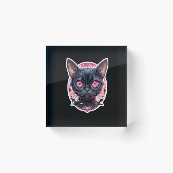 Item preview, Magic cat, Halloween Themed Print, Colored Graphics designed and sold by artdragongift 15.