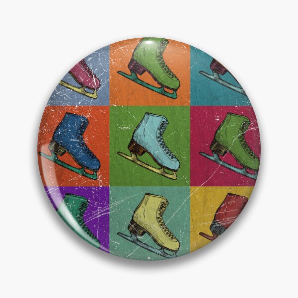 Item preview, Pop Art Culture Ice Figure Skating designed and sold by MintaApparel.