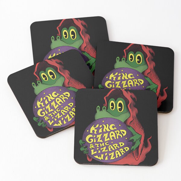 Item preview, King Gizzard and the Lizard Wizard designed and sold by lelenanart.