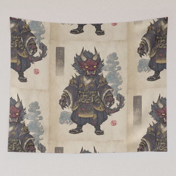 Item preview, Mysterious Japanese Folklore Creature designed and sold by bapupa.