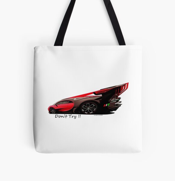 Extreme Excessive Car Art All Over Print Tote Bag