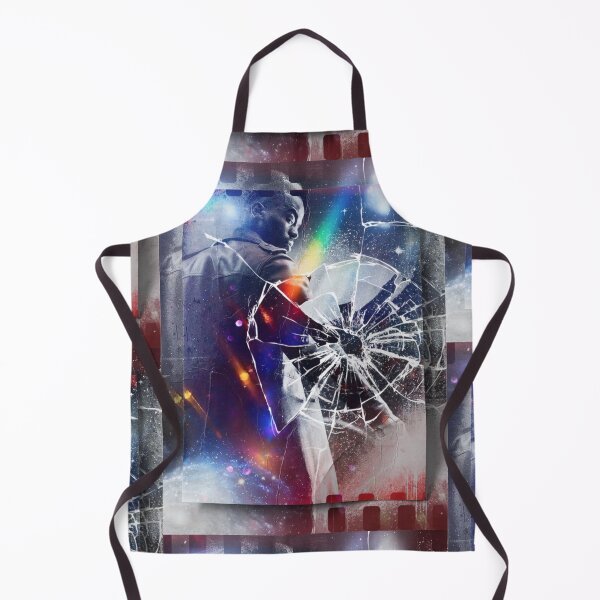 Item preview, Fifteenth Doctor (Cracked Glass) designed and sold by drwhoswifeforever YouTuber.