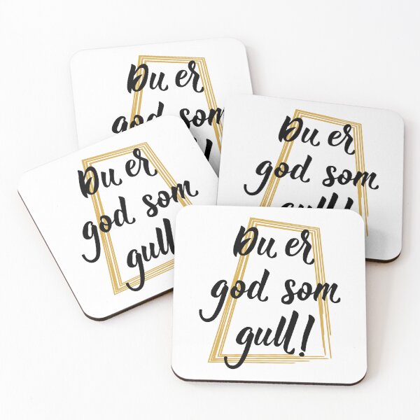 Item preview, Du er god som gull. Norwegian text: You are good as gold.  designed and sold by pidzam4e.