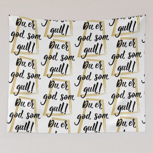 Item preview, Du er god som gull. Norwegian text: You are good as gold.  designed and sold by pidzam4e.