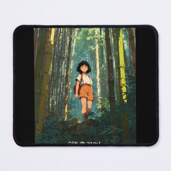 Item preview, Bamboo Movie Poster - A Dreamy Retro Anime Artwork designed and sold by RustinGalici.