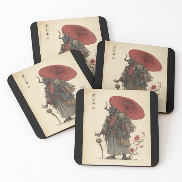 Item preview, Mythical Japanese Folklore Creature designed and sold by bapupa.