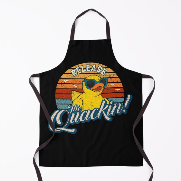Item preview, Release The Quackin Funny Yellow Rubber Duck designed and sold by MintaApparel.