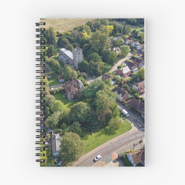 Item preview, Aerial View of East Malling Village Kent England UK designed and sold by John Gilham - Landscape Photography.