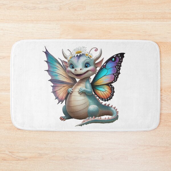 Item preview, smiling fantasy cute dragon with butterfly wings, Legendary Animals,dragon art,Legendary dragon designed and sold by Expressions-Sel.