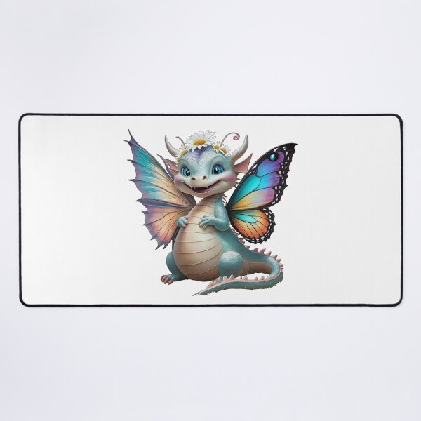 Item preview, smiling fantasy cute dragon with butterfly wings, Legendary Animals,dragon art,Legendary dragon designed and sold by Expressions-Sel.