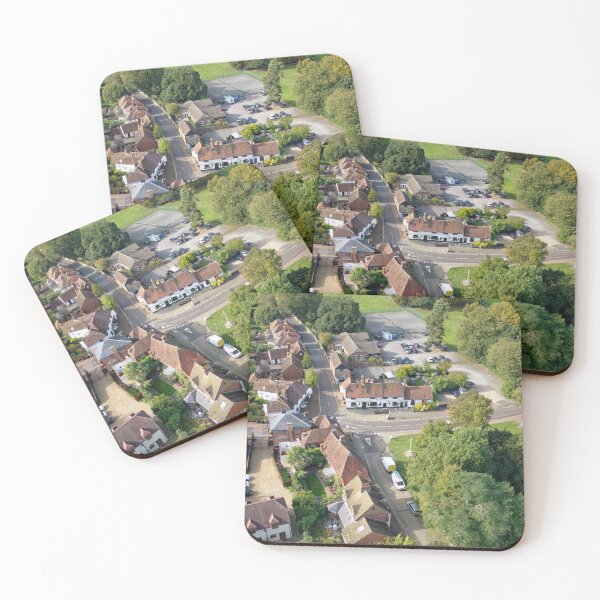Item preview, Aerial View of East Malling Village Kent England UK designed and sold by John Gilham - Landscape Photography.