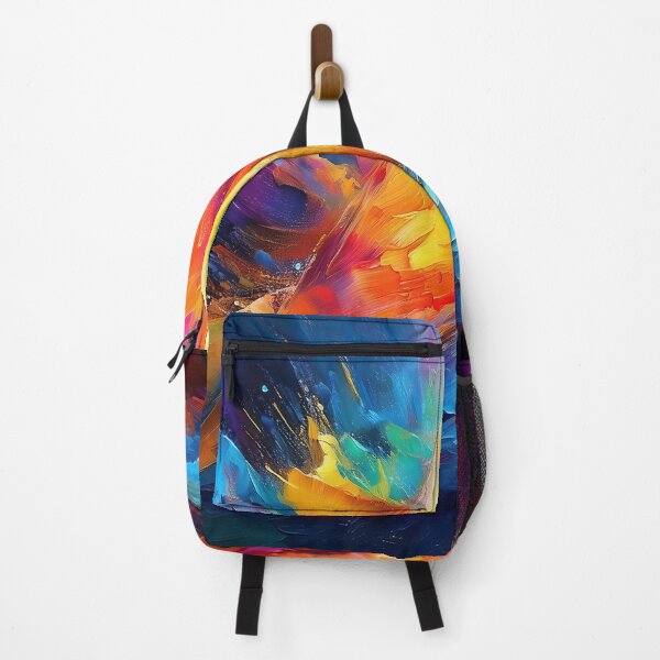 Item preview, Colorful Abstract Pyramid Energy Burst designed and sold by psychminter.