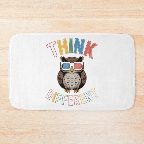 Item preview, Think Different Owl designed and sold by PrintAtelier.