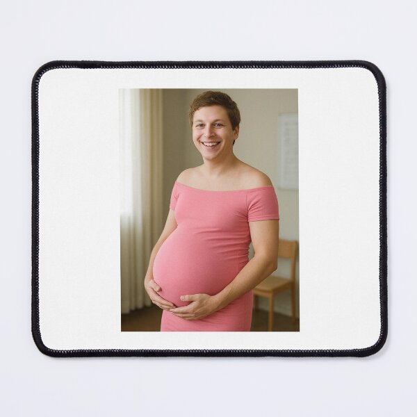 Item preview, Michael cera pregnant gender reveal bump mom birthday funny prank meme gift weird designed and sold by CheeseBlueprint.