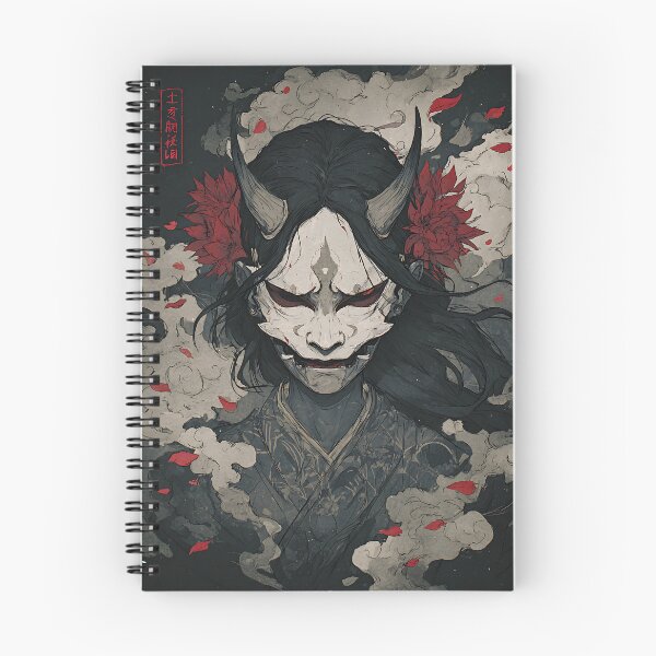 Item preview, Spooky Japanese Hannya Art designed and sold by bapupa.