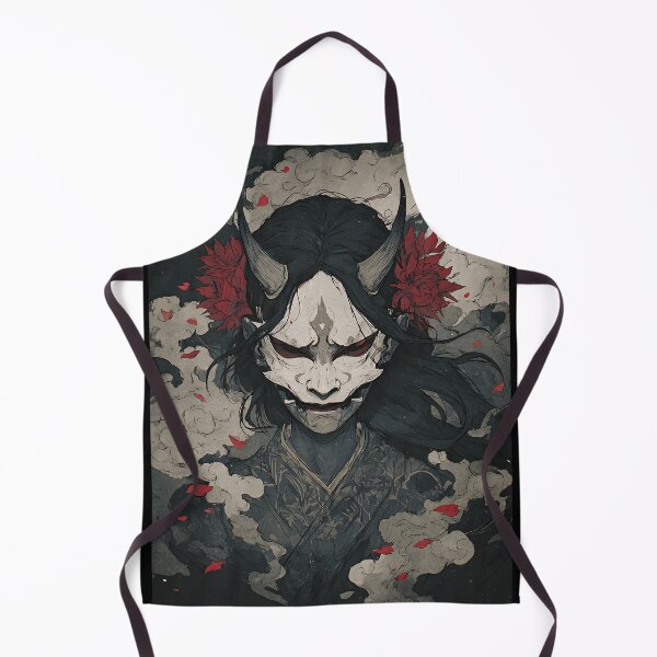 Item preview, Spooky Japanese Hannya Art designed and sold by bapupa.