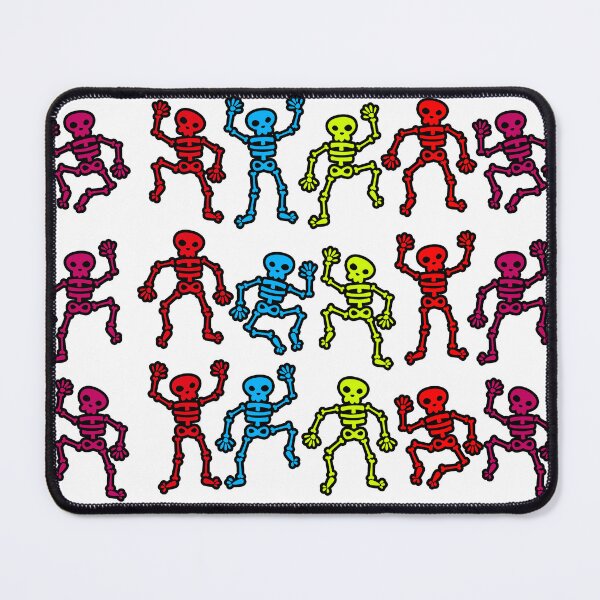 Item preview, Halloween Colorful Dancing Skeletons designed and sold by chris-ellis-art.