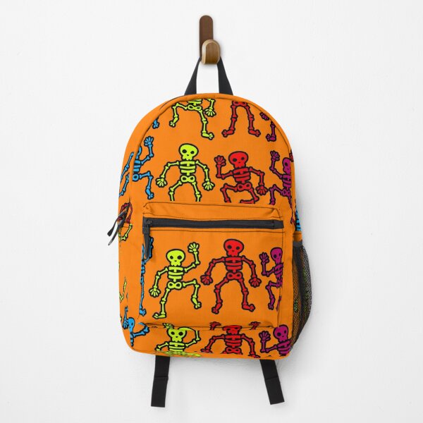 Item preview, Halloween Colorful Dancing Skeletons designed and sold by chris-ellis-art.