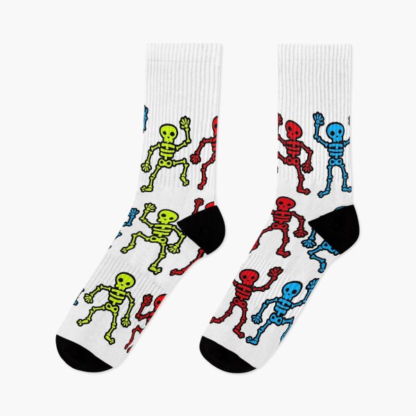 Item preview, Halloween Colorful Dancing Skeletons designed and sold by chris-ellis-art.