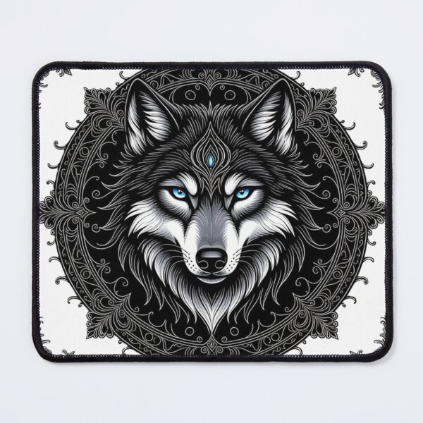 Item preview, Lobo en Mandala designed and sold by Shadow Charm.