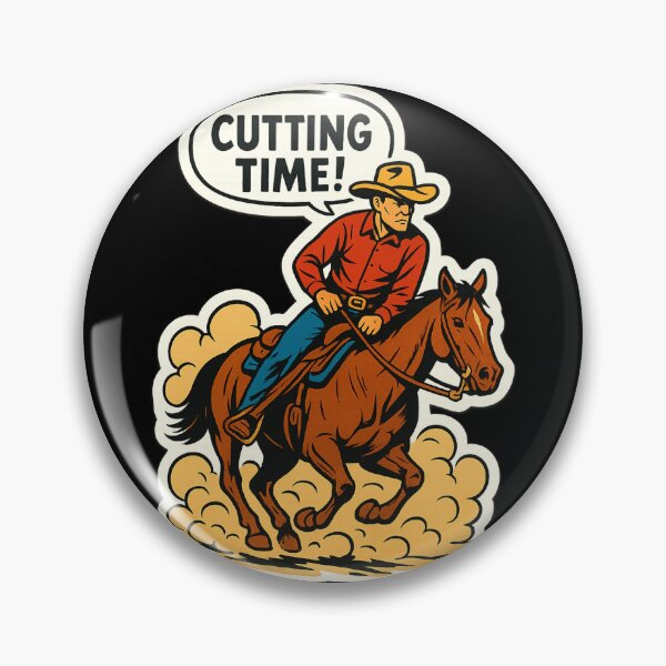 Item preview, Cutting horse - Cutting Time! designed and sold by DamioPolArt.