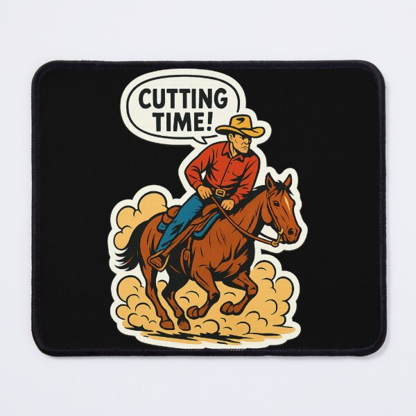 Item preview, Cutting horse - Cutting Time! designed and sold by DamioPolArt.