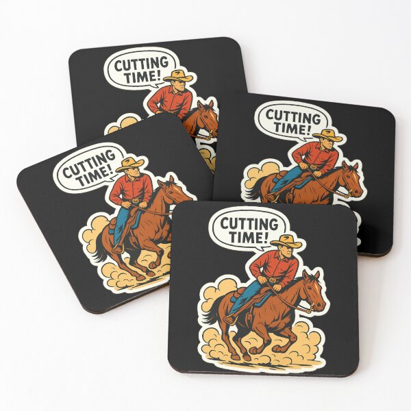 Item preview, Cutting horse - Cutting Time! designed and sold by DamioPolArt.