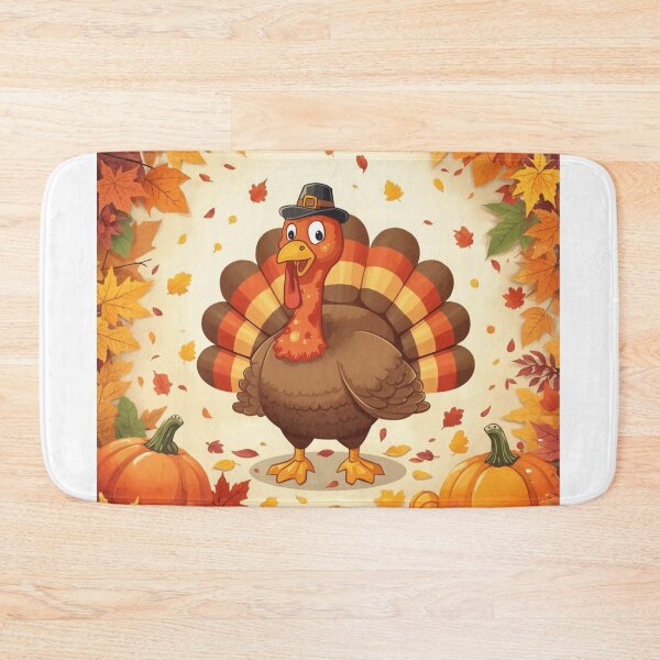 Item preview, Cute Thanksgiving Turkey Celebration designed and sold by ArtBySylvia.