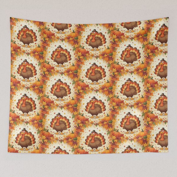 Item preview, Cute Thanksgiving Turkey Celebration designed and sold by ArtBySylvia.