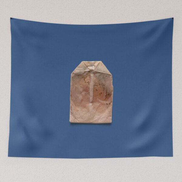 Item preview, Minimalist navy teabag designed and sold by mari tishina.