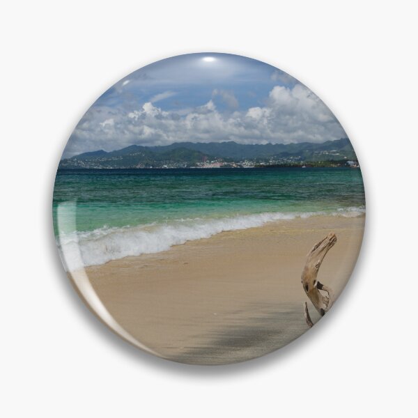 Item preview, Driftwood on the coral sand beach on the island of Grenada in the Caribbean Sea designed and sold by John Gilham - Landscape Photography.