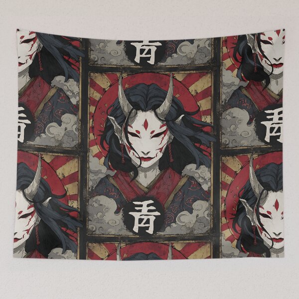 Item preview, Fearful Hannya Demon designed and sold by bapupa.