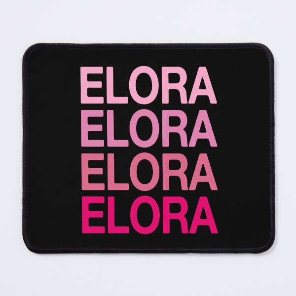 Item preview, Elora Name Pink Colors designed and sold by Jeallan Designs.
