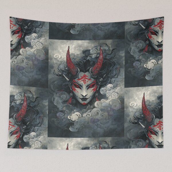 Item preview, Traditional Hannya Demon designed and sold by bapupa.