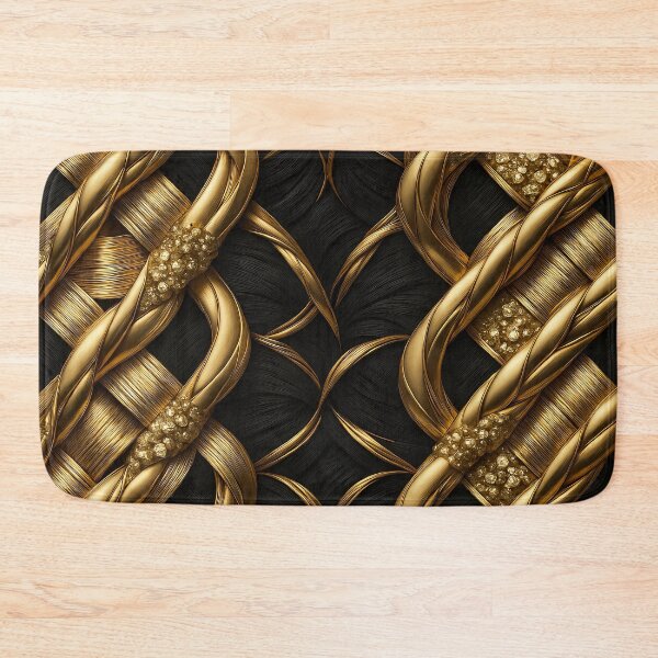 Item preview, Golden Weave designed and sold by Kaleidoscope Print.