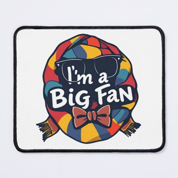 Item preview, Osgood "I'm A Big Fan" designed and sold by drwhoswifeforever YouTuber.