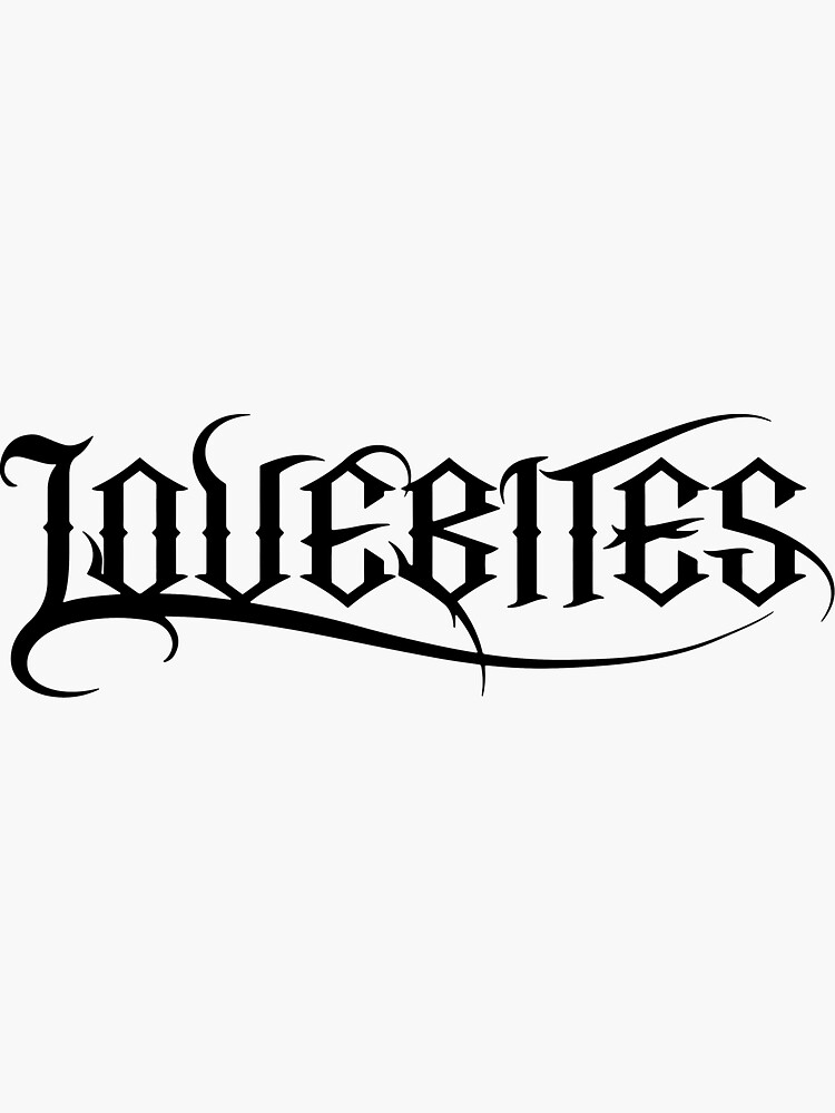 Lovebites Band Stickers for Sale | Redbubble