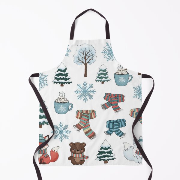 Item preview, Cute Winter Animals and Snowflakes. designed and sold by Nomuradi.